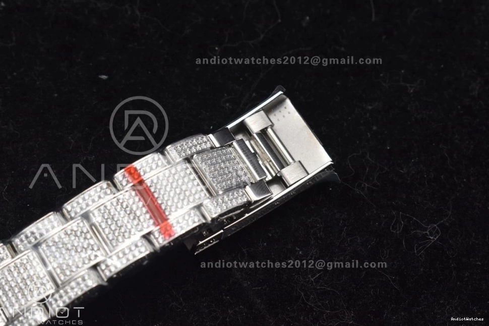 41mm ZipUp with JDF Numerical Best Diamond Date 900 Arabic DateJust Version Wheel Markers 0829